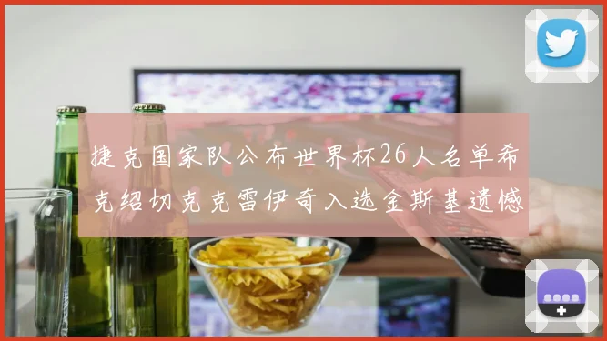 捷克国家队公布世界杯26人名单希克绍切克克雷伊奇入选金斯基遗憾落选